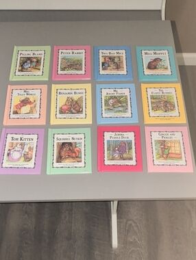 Vintage Beatrix Potter Collectible Book Set- EUC